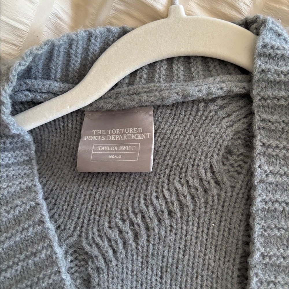Taylor Swift Tortured Poets Department cardigan - Picture 3 of 5